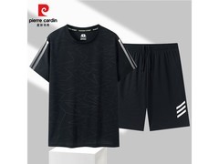 皮尔·卡丹男士夏季速干套装低至39.9元