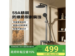 京东京造白月光Pro枪灰色花洒低至499