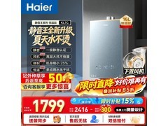 海尔零冷水燃气热水器16L