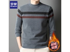 罗蒙雪尼尔加绒毛衣男
