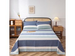 多兰诗纯棉老粗布床单24元