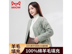 猫人绵羊毛气绒服79.9元