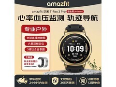 跃我华米T - Rex3 Pro鎏金黑手表大促