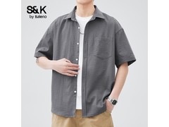 班尼路男士休闲衬衫65元