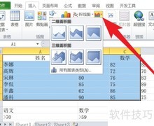 Excel三维面积图制作教程