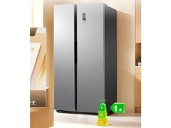 澳柯玛528L双变频对开门冰箱