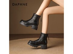 达芙妮加绒马丁靴85.94元抢