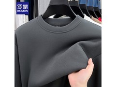 罗蒙男士圆领卫衣京东促，低至53.87元