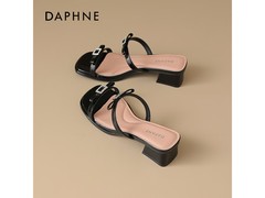 达芙妮女士法式凉拖，京东低至63.94元