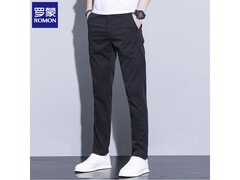 罗蒙男士直筒修身裤58.9元