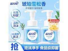 蓝月亮泡沫洗手液2瓶秒杀