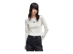 MO&amp;Co.春秋刺绣短款T恤5折仅240元