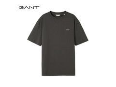 GANT男士刺绣圆领T恤低至282元