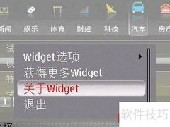 诺基亚Widget使用指南
