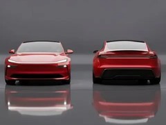 全新特斯拉Model S渲染图曝光：贯穿灯组+隐藏门把手，科技感拉满