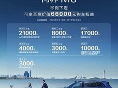 问界M8推最高6.6万元购车权益，仅限896线激光雷达版