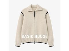 百家好撞色毛衣女秋新款