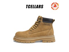 Tcellars秋冬加绒厚底马丁靴清仓低至68.9
