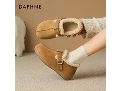 达芙妮女款栗色全包勃肯鞋低至74.03元