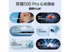 荣耀500 Pro 5G月光银3528元
