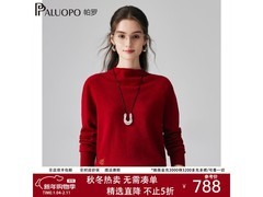 帕罗山羊绒半高领毛衣649元