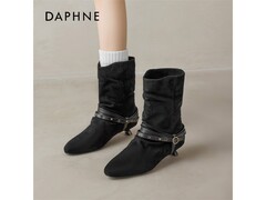 达芙妮2025新款冬季复古马丁靴低价购