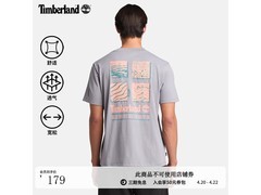 Timberland男款T恤A6DJD 5折低至129元