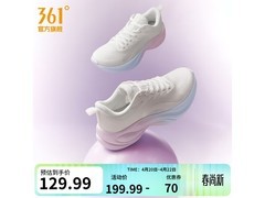 361°灵狐2.5女运动鞋99元