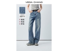 京东VEGA CHANG女牛仔裤立减到手139元