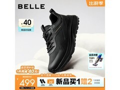 百丽厚底增高健步鞋8ZK01AM6