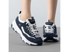 斯凯奇2025款女款厚底老爹鞋5折特惠