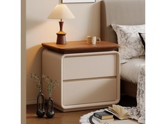 可芝2025新款实木床头柜，到手283元