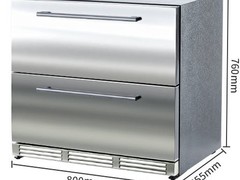 122L全嵌入式冰箱促销，到手仅4479元