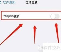 苹果更新红点关闭方法