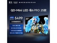 雷鸟85S595C Pro电视优惠价5078元