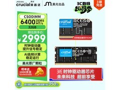 英睿达32GB笔记本内存条京东特惠