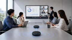 Newline NewPie 92全向麦会议扬声器，用“好声音”破解远程会议低效困局