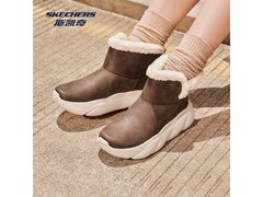 斯凯奇高帮雪地靴218元抢