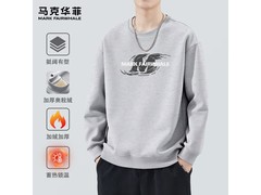 马克华菲加厚加绒卫衣，券后69.9元！