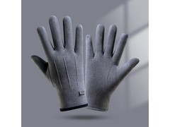 德绒触屏加绒手套，活动价低至9.9元