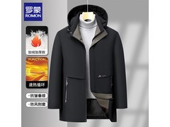 罗蒙冬季加绒保暖外套