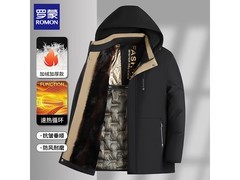 罗蒙男款加绒棉衣热卖