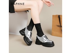 达芙妮春季女款厚底乐福鞋低至89.9元