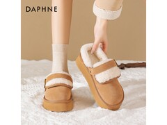 达芙妮厚底雪地靴89元抢