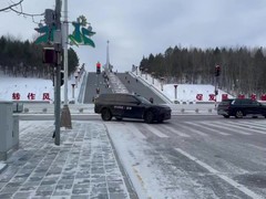 东风与华为乾崑联手打造奕境首款车漠河极寒测试