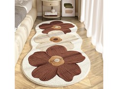 KAYE异形花卉地毯29元抢