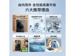 小天鹅TD12VE40PRO洗烘一体机直降1413元