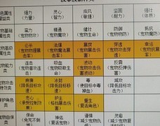 云上城之歌宠物纹章攻略