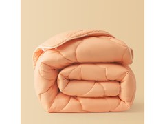 水星家纺加厚冬被探戈橘200×230cm