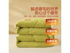 水星家纺抗菌冬被限时99元抢